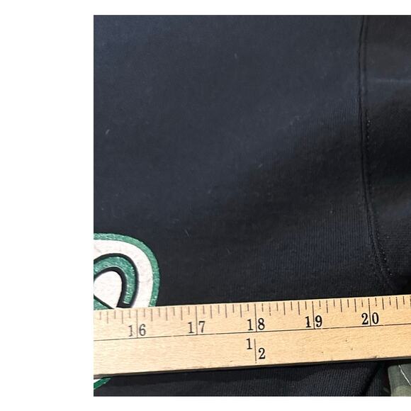 Vintage Wenatchee Blades Men's Hockey Crewneck Sweater Black Green Logo Rare! - Picture 5 of 7